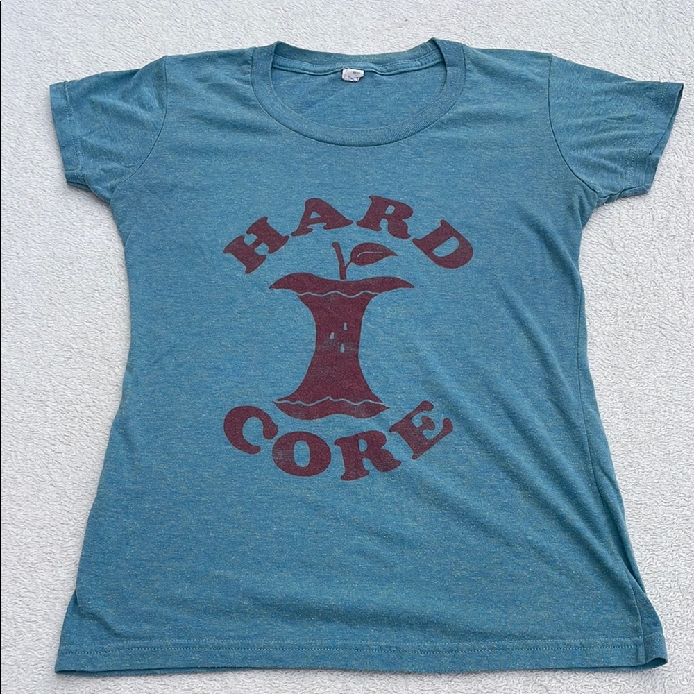 Hard Core Blue Graphic Tee